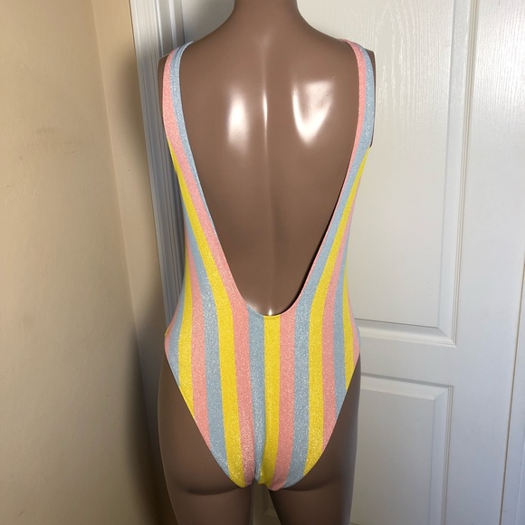 Solid & Striped Michelle Maui Shimmer Swimsuit - Picture 2 of 2